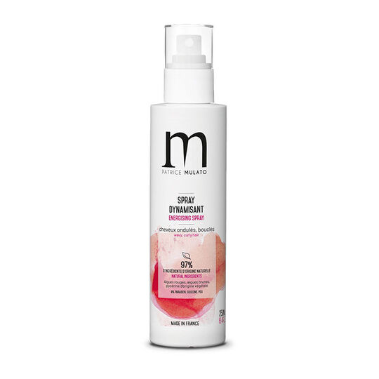 Spray dynamisant pour cheveux ondul&eacute;s et boucl&eacute;s