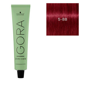 Coloration Igora Zero Amm 5-88 ch&acirc;tain clair rouge extra