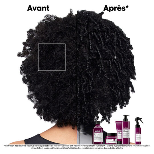 Shampooing gel&eacute;e lavante Curl Expression - Anti-r&eacute;sidus 300ml
