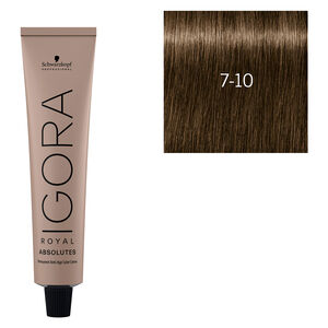 Coloration pour cheveux matures Igora Royal Absolutes 7-10