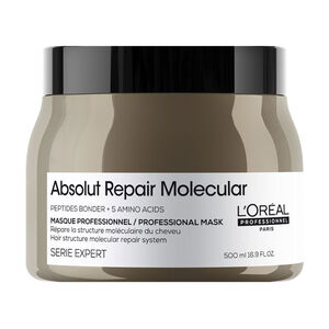 Masque professionnel concentré Absolut Repair Molecular 500ml,  Masque professionnel concentré Absolut Repair Molecular 500ml