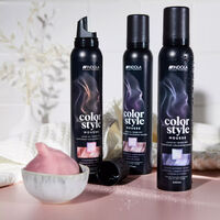 Mousse colorante blond miel