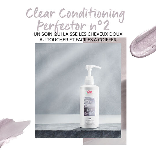 Soin post coloration Clear Conditioning True Grey