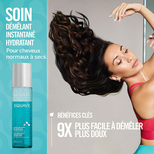 Trousse soin d&eacute;m&ecirc;lant hydratant + brosse Equave