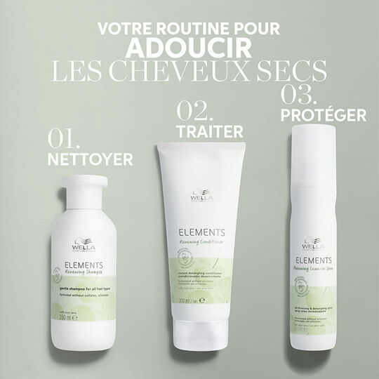 Shampooing r&eacute;g&eacute;n&eacute;rant pour cuirs chevelus normaux &agrave; gras Renewing Elements 250ml