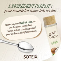 Huile de coco non parfum&eacute;e