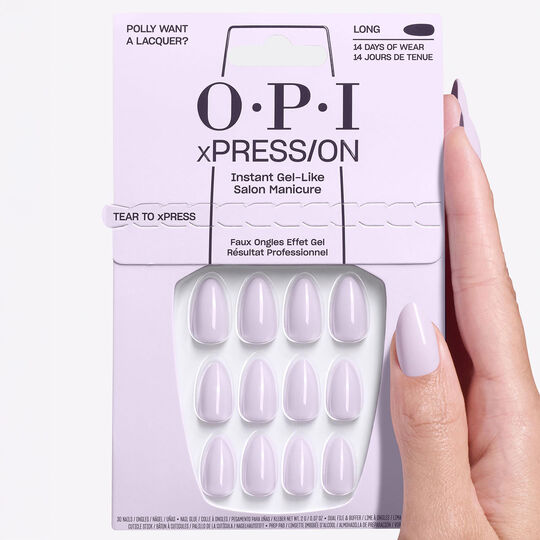 Faux ongles xpress/on polly want a lacquer