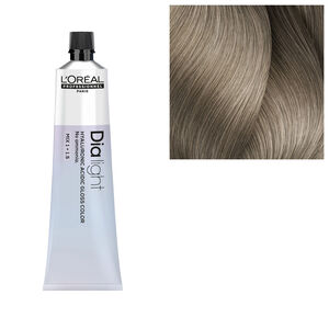 Coloration ton sur ton Dia light Hyaluronic 9.11 milkshake cendr&eacute; profond