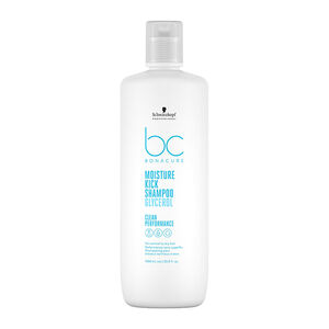 Shampooing hydratant cheveux normaux à secs ou bouclés BC Moisture Kick 1000ml