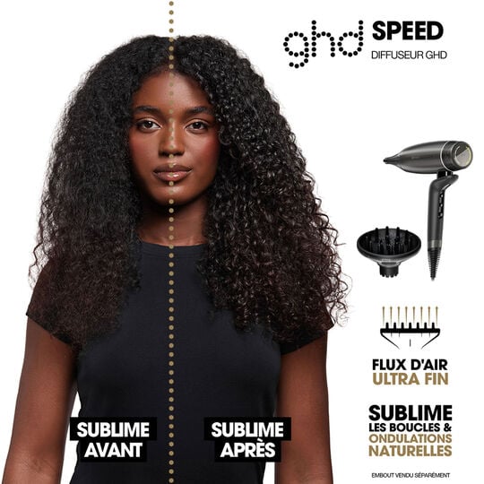 S&egrave;che cheveux Speed avec diffuseur et spray protecteur
