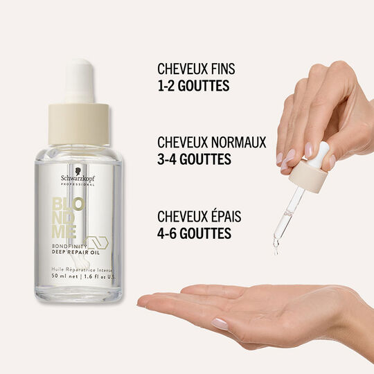 Huile r&eacute;paratrice intense Blondme Bondfinity
