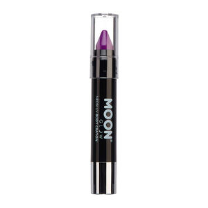 Crayon n&eacute;on corps et visage Moon Glow violet