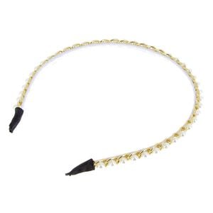 Serre-tête à perles et chaînette,  Serre-tête à perles et chaînette