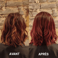 Soin repigmentant cheveux naturels ou color&eacute;s rouge de Venise