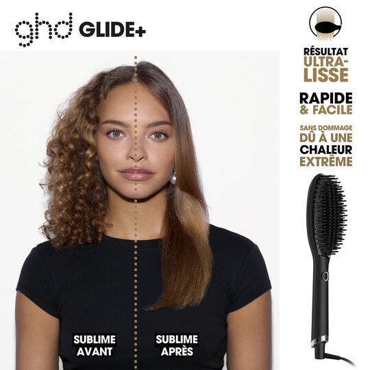 Brosse chauffante lissante Glide+