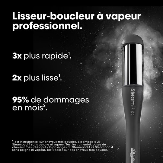 Duo SteamPod 4 édition limitée Meteora et soin lissant