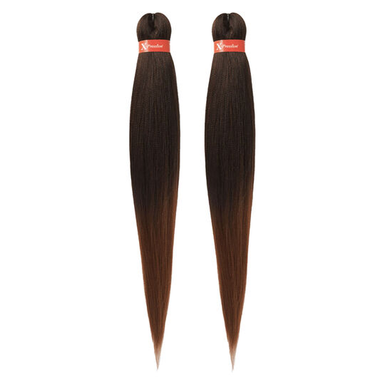 Cheveux &agrave; tresser pr&eacute;-etir&eacute;s 2 x 46" T4 / 30