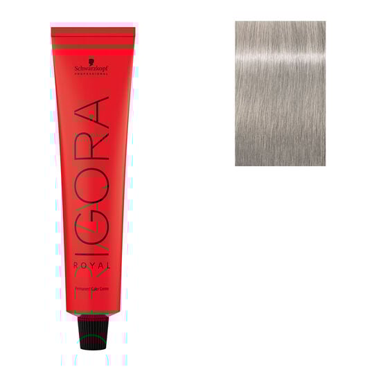 Coloration permanente Igora Royal 9.5-1 blond pastel cendré