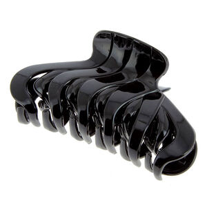 Pince croco torsade noir