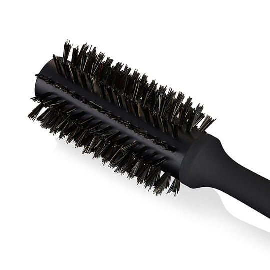 Brosse ronde en poils naturels 28mm