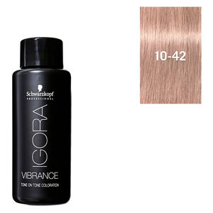 Coloration demi-permanente Igora Vibrance 10-42