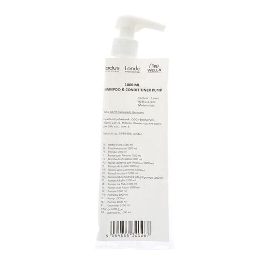Pompe pour flacon shampooing 1000ml