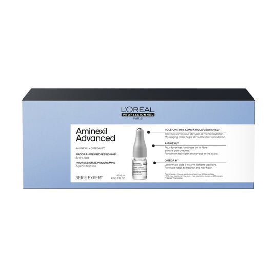 Traitement anti-chute Aminexil 42 ampoules de 6ml