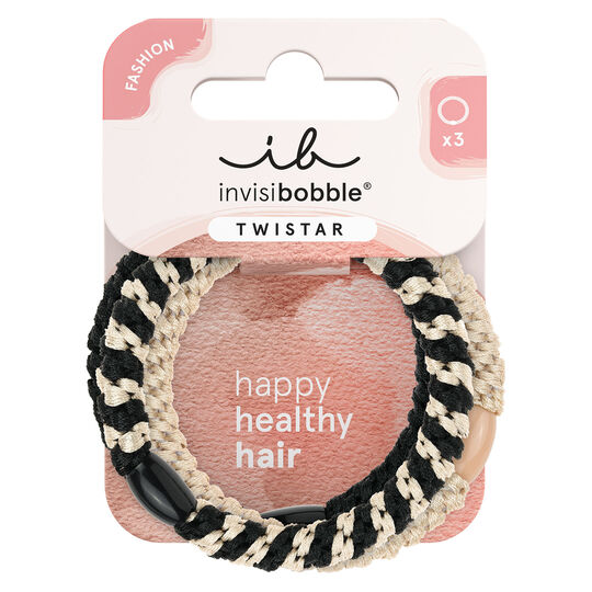 3 &Eacute;lastiques tress&eacute;s Twinstar classical braids