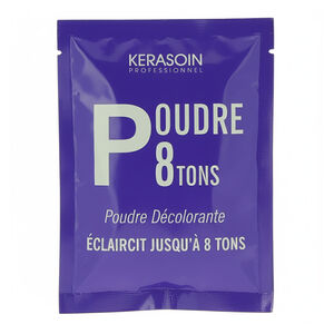 Poudre d&eacute;colorante bleue 8 tons 50gr