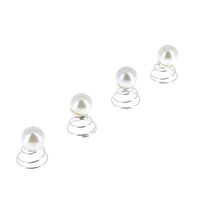 Ressort bijoux de cheveux perle,  Ressort bijoux de cheveux perle