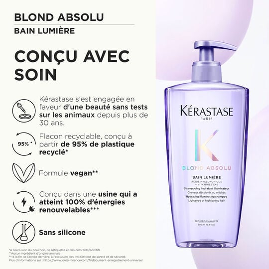 Bain Lumi&egrave;re Blond Absolu 500ml