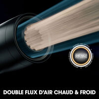 S&egrave;che cheveux Speed avec trousse et spray volume