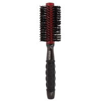Brosse ronde à brushing sanglier et picots 22mm