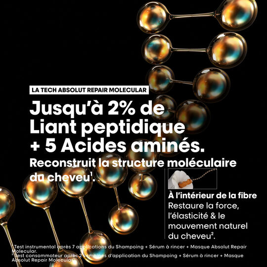 Shampooing r&eacute;parateur Absolut Repair Molecular 500ml