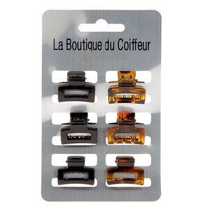 Petites pinces croco rectangle,  Petites pinces croco rectangle