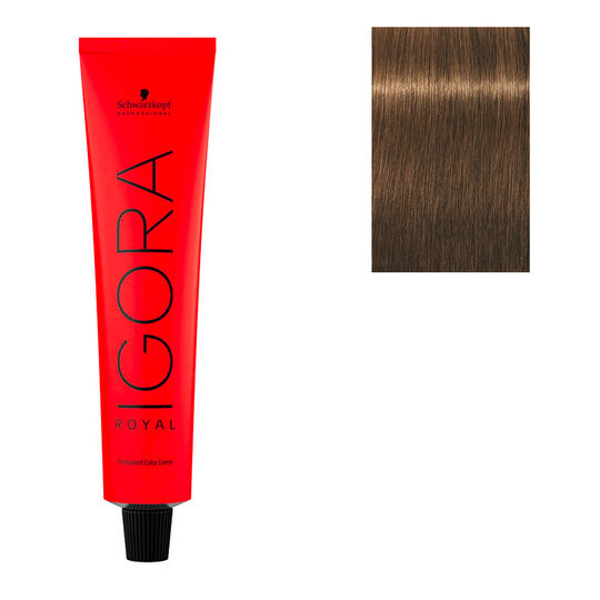 Coloration permanente Igora Royal 6-5 blond fonc&eacute; dor&eacute;