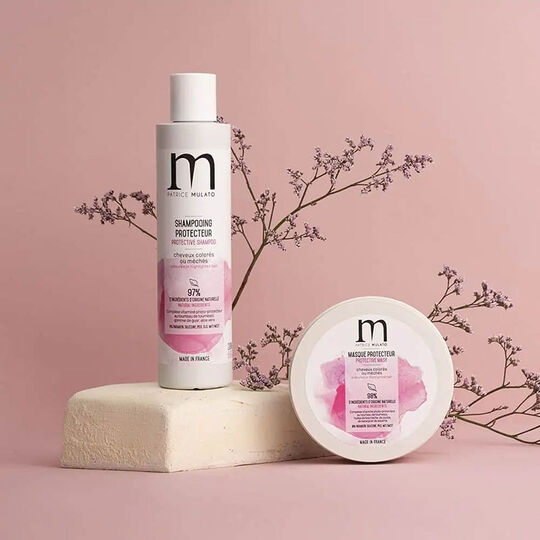 Masque protecteur cheveux colorés ou méchés,  Masque protecteur cheveux colorés ou méchés