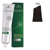 Coloration sans ammoniaque Essensity 5-68 ch&acirc;tain clair chocolat rouge