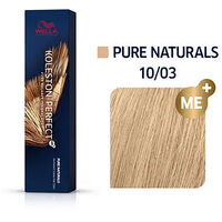 Coloration permanente Koleston Perfect Me+ 10/03 blond tr&egrave;s tr&egrave;s clair naturel dor&eacute;