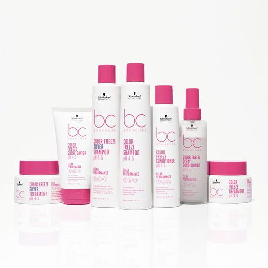 Masque pour cheveux color&eacute;s BC Color Freeze 200ml