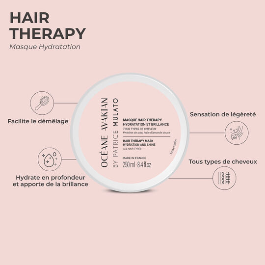 Masque hydratation Hair Therapy 500 ml