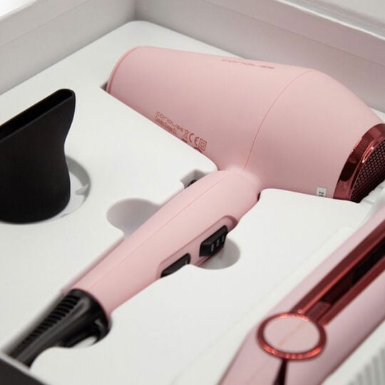 Coffret lisseur C1 digital et s&egrave;che-cheveux Kompactissimo