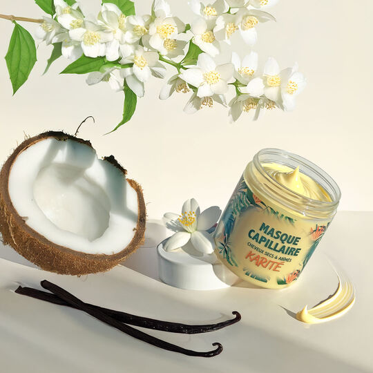 Masque capillaire au beurre de karité 1500ml,  Masque capillaire au beurre de karité 1500ml