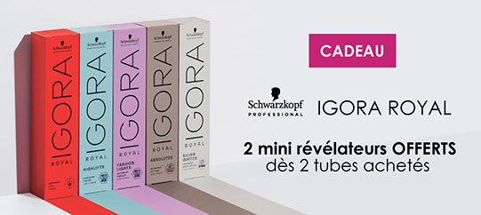 En Novembre, profitez de 2 mini oxydants offerts pour 2 tubes Schwarzkopf achetés !