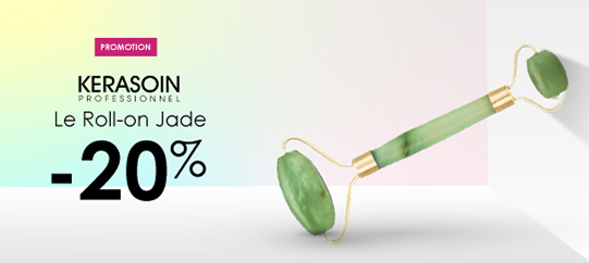 En décembre, profitez de -20% sur l'accessoire Roll On Jade de Kerasoin !