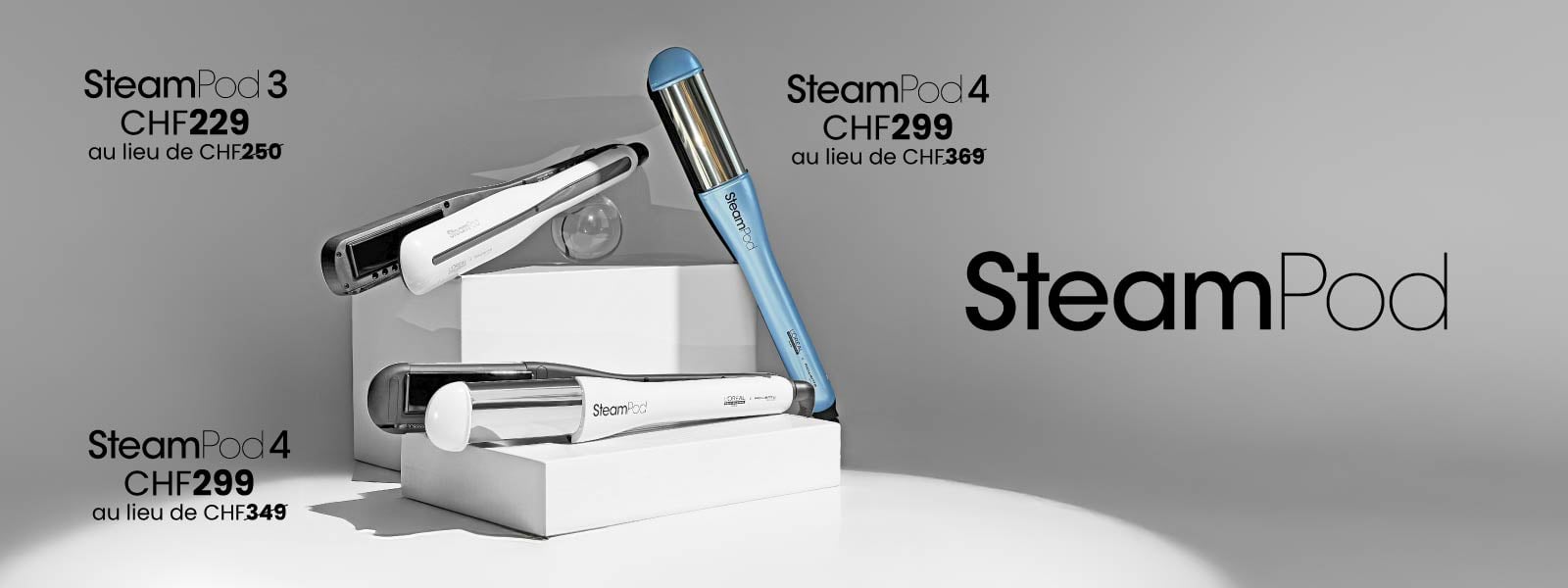 Jusqu'à 70€ de remise sur les appareils SteamPod