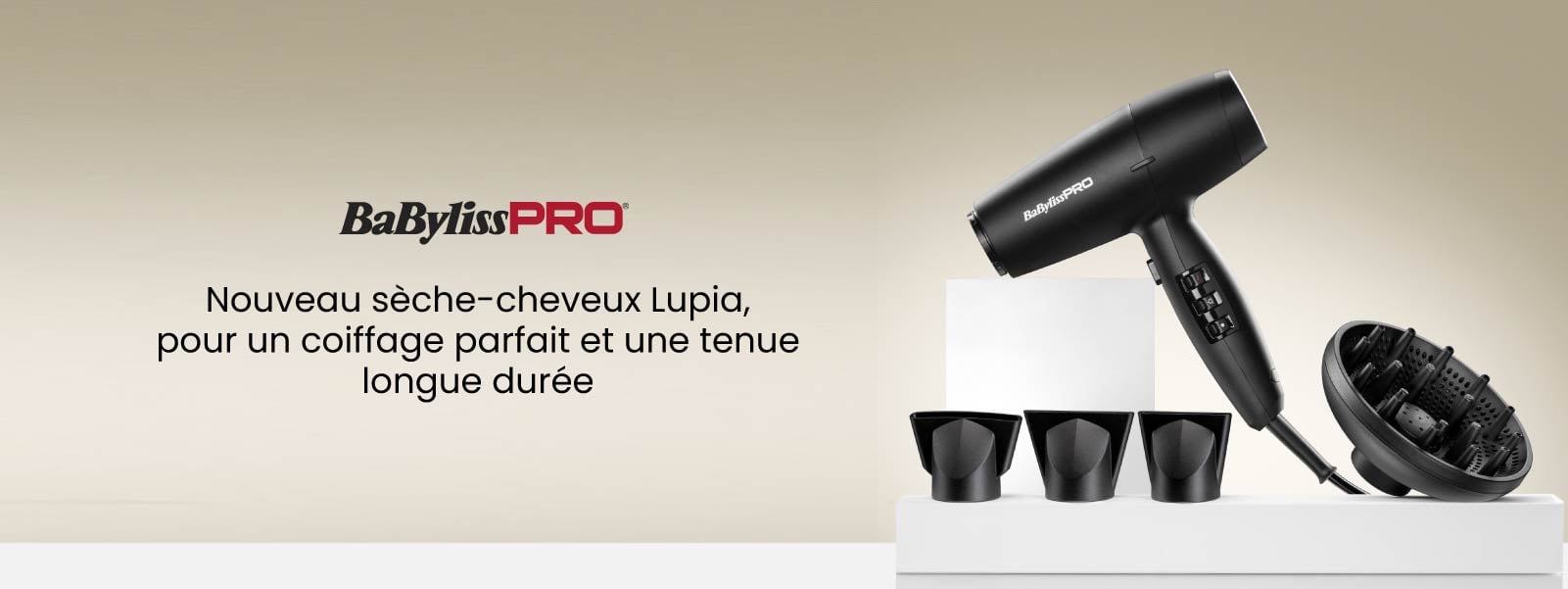Découvrez le nouveau sèche-cheveux Lupia de Babyliss Pro, pour une expérience de séchage améliorée