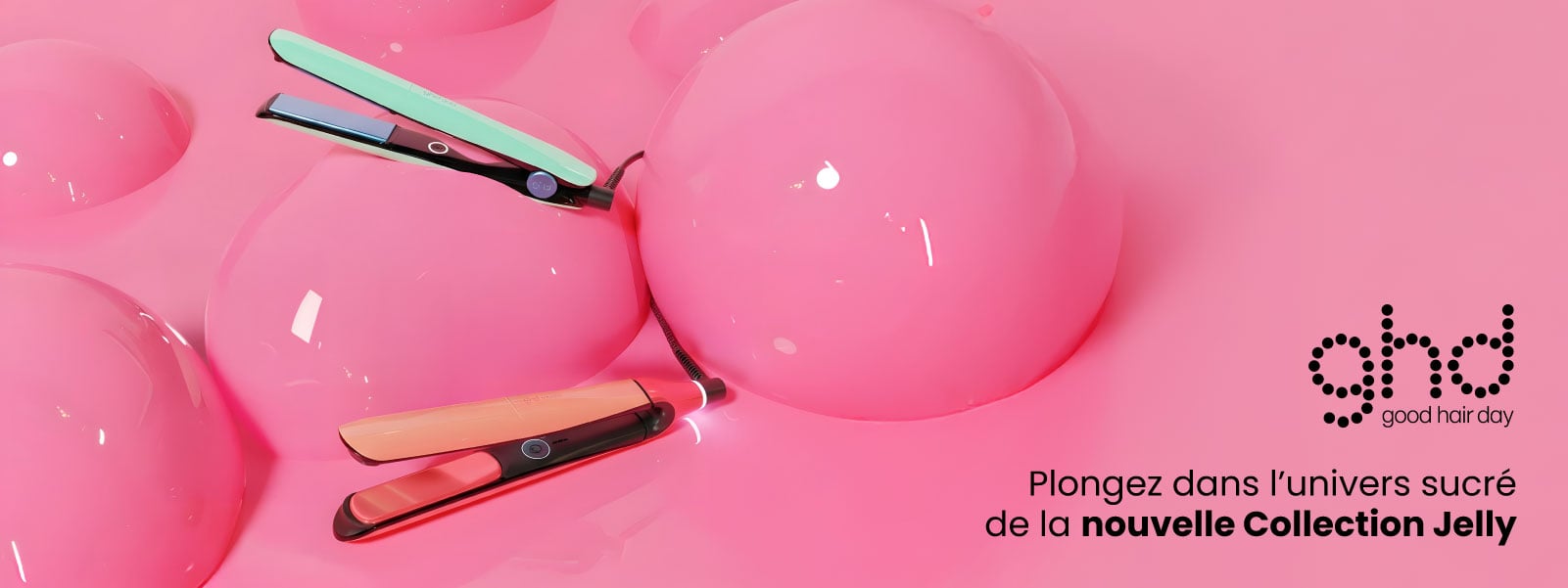 Découvrez la collection gourmande Ghd Jelly : des outils de coiffage récompensés & adorés sur les réseaux sociaux. Découvrez la collection gourmande Ghd Jelly : des outils de coiffage récompensés & adorés sur les réseaux sociaux.