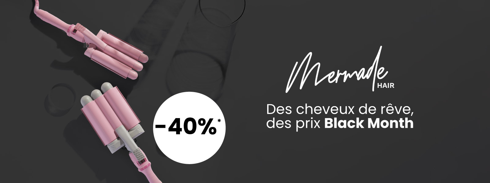 Le black month avec Mermade hair. Le black month avec Mermade hair.