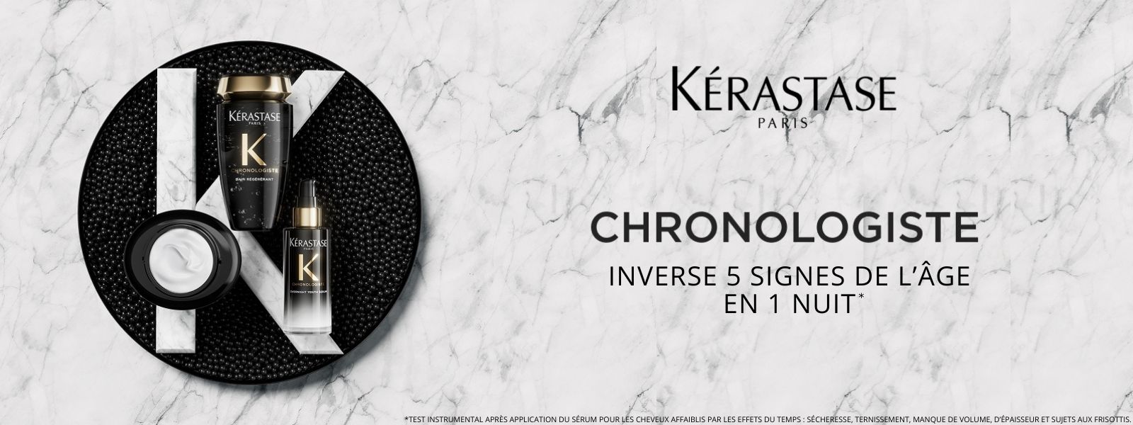 Nouveauté Chronologiste : Des cheveux plus beaux, plus sains, et pour plus longtemps.